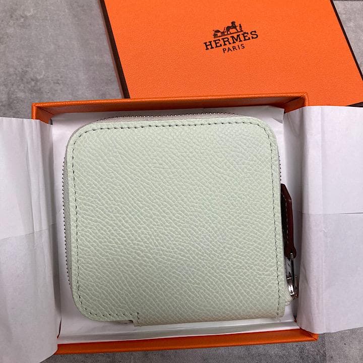 極美品＊エルメス アザップ ミニ シルクイン ケース W刻印／2024年製