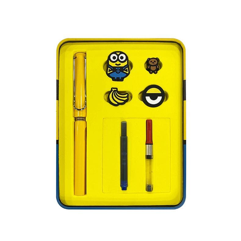 ⭐LAMY✖ミニオンズ 万年筆スペシャルセット⭐インクカートリッジ、紙袋等付き