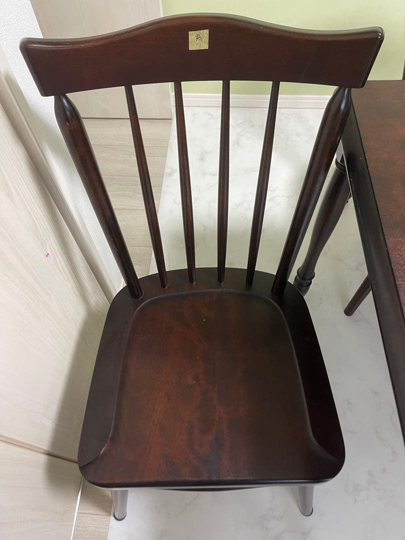 北海道民芸家具　ダイニングテーブル セット★ ★ ★引取り限定★ ★