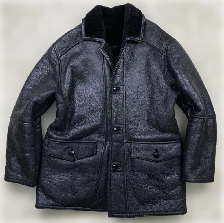 ムートンコート　Vallemosso　【羊革 Lサイズ 美麗】