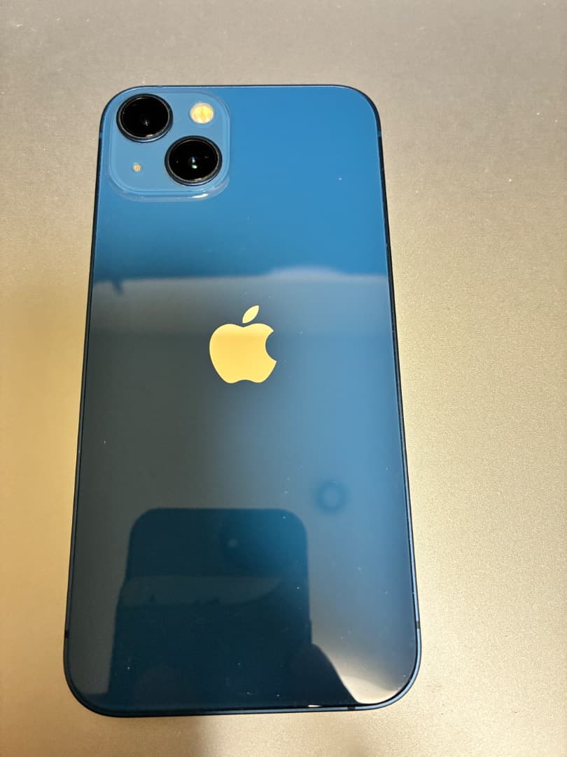 【美品】Apple iPhone 13mini ブルー 128GB SIMフリー