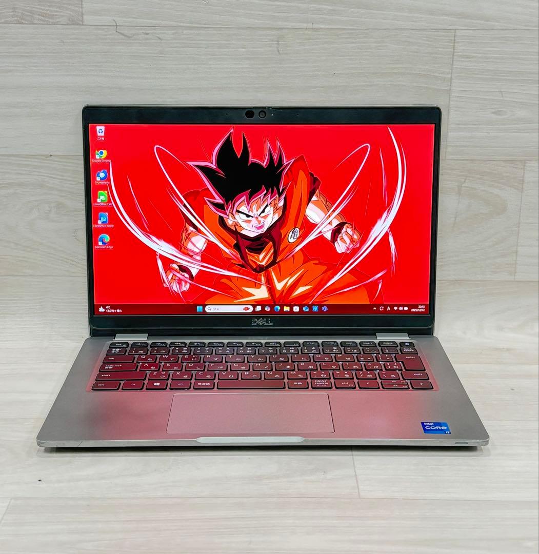 11世代i7/DELL LatitudeノートPC 16GB/512GBフルHD
