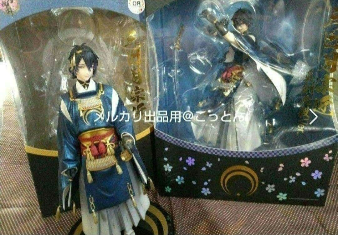 三日月宗近 スケールフィギュア 二点セット 真剣必殺