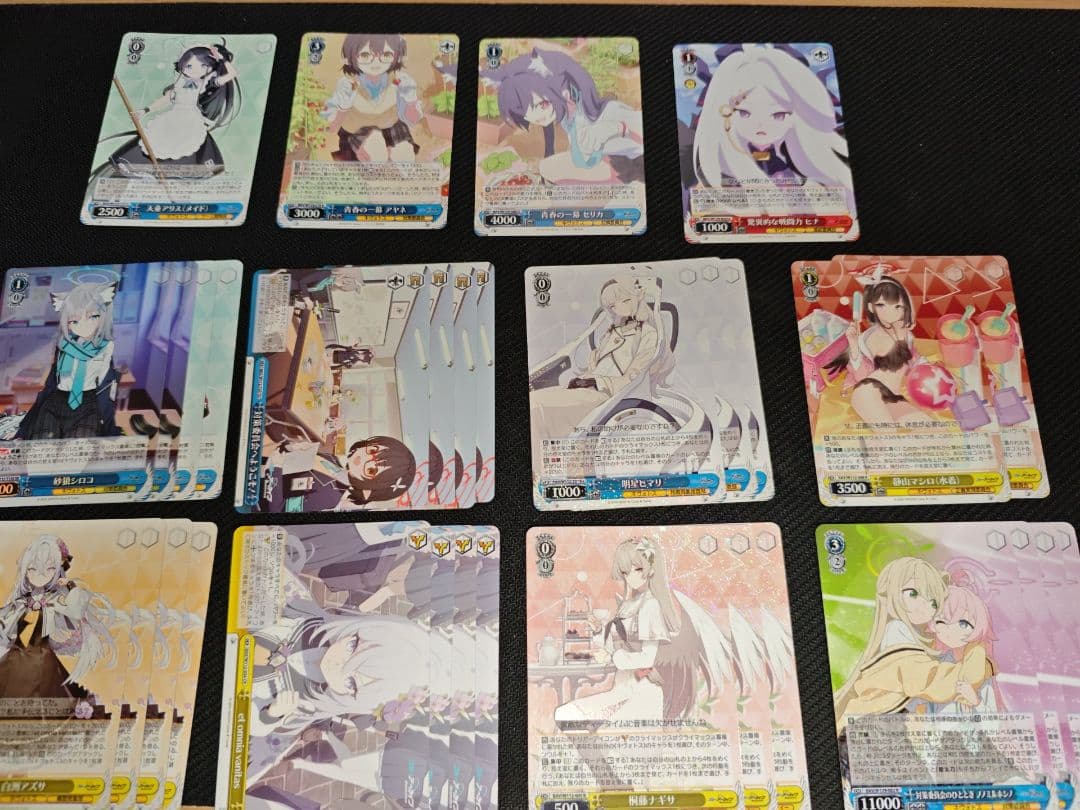 ヴァイスシュヴァルツ　ブルーアーカイブ　デッキ　門枝　8枝　パーツ付属