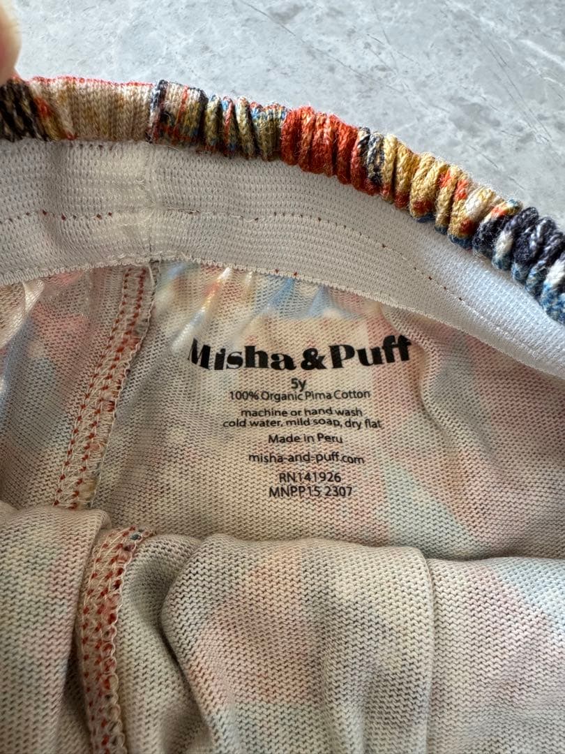 misha&puff パッチワークパンツ 5y