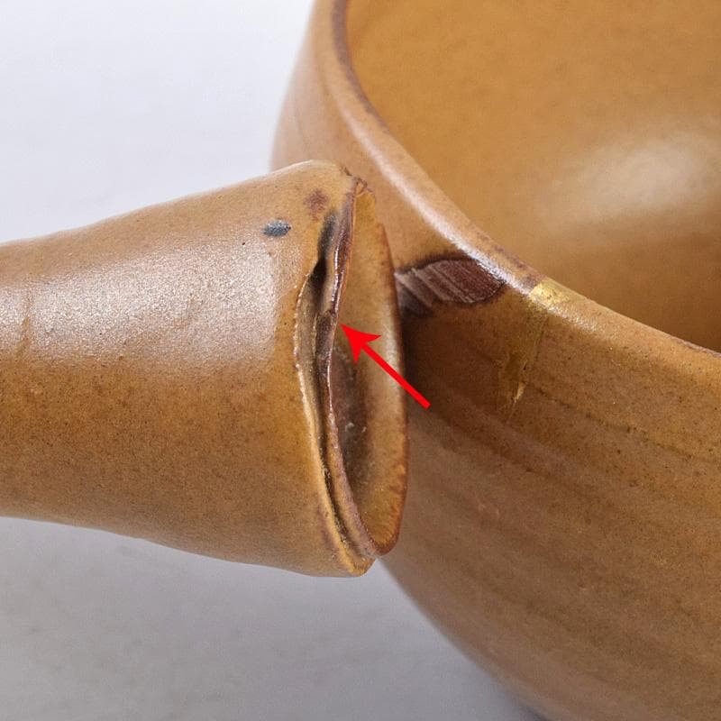 佐渡無名異焼　常山焼　三浦常山造　茶葉釉椿画　茶器揃　共箱　M　R9003