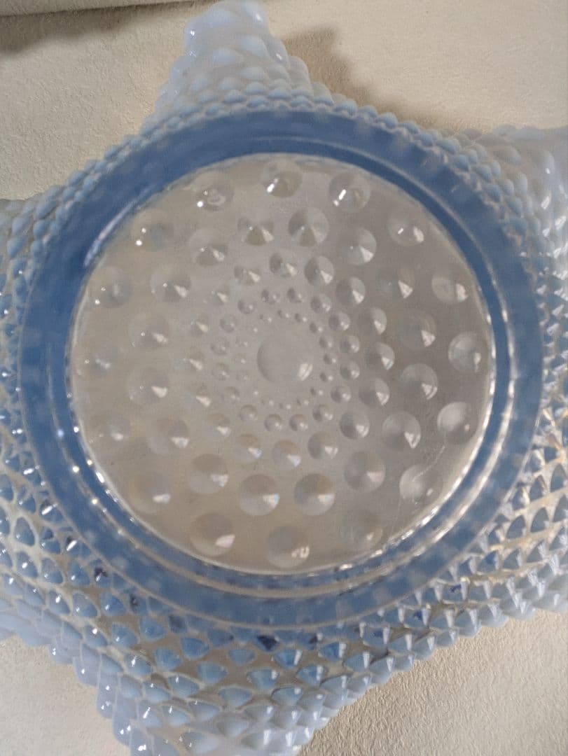 Duncan Miller社　ラージブルーオパルセントホブネイル　フリルボウル