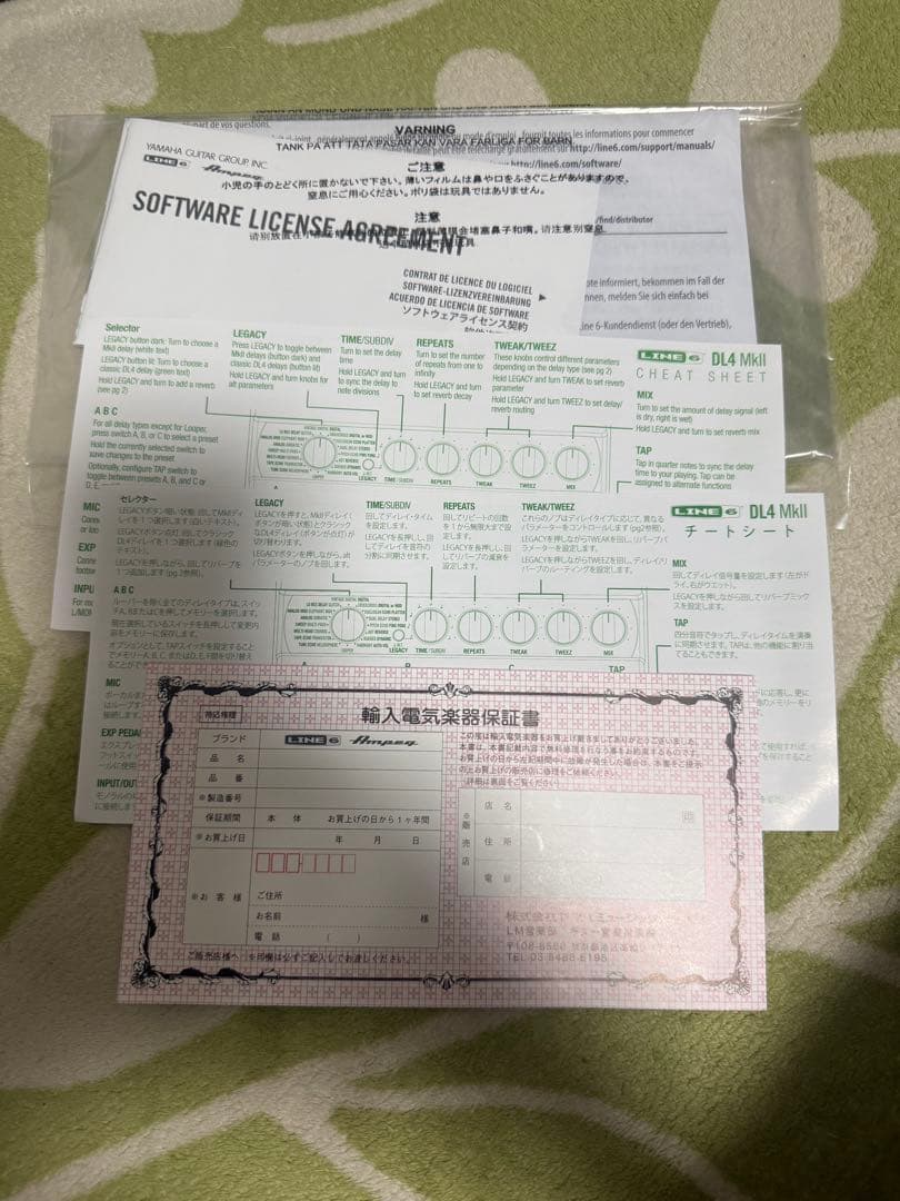 ギター LINE 6 DL4 MkII