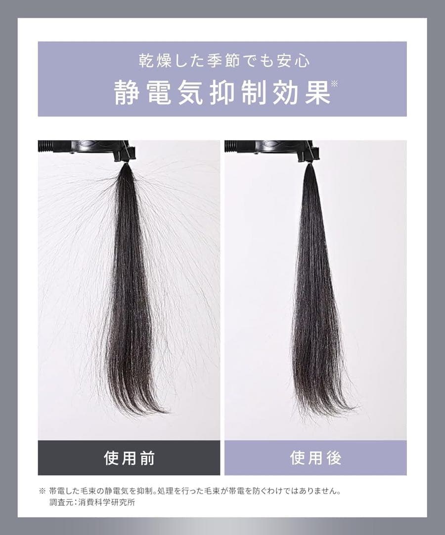 NiziUコラボ サロニア スムースシャインストレートアイロン プリズムパープル