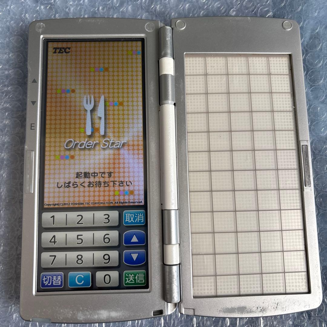 東芝TECテック ハンディーターミナル HTL-200-1B-01-R 中古①