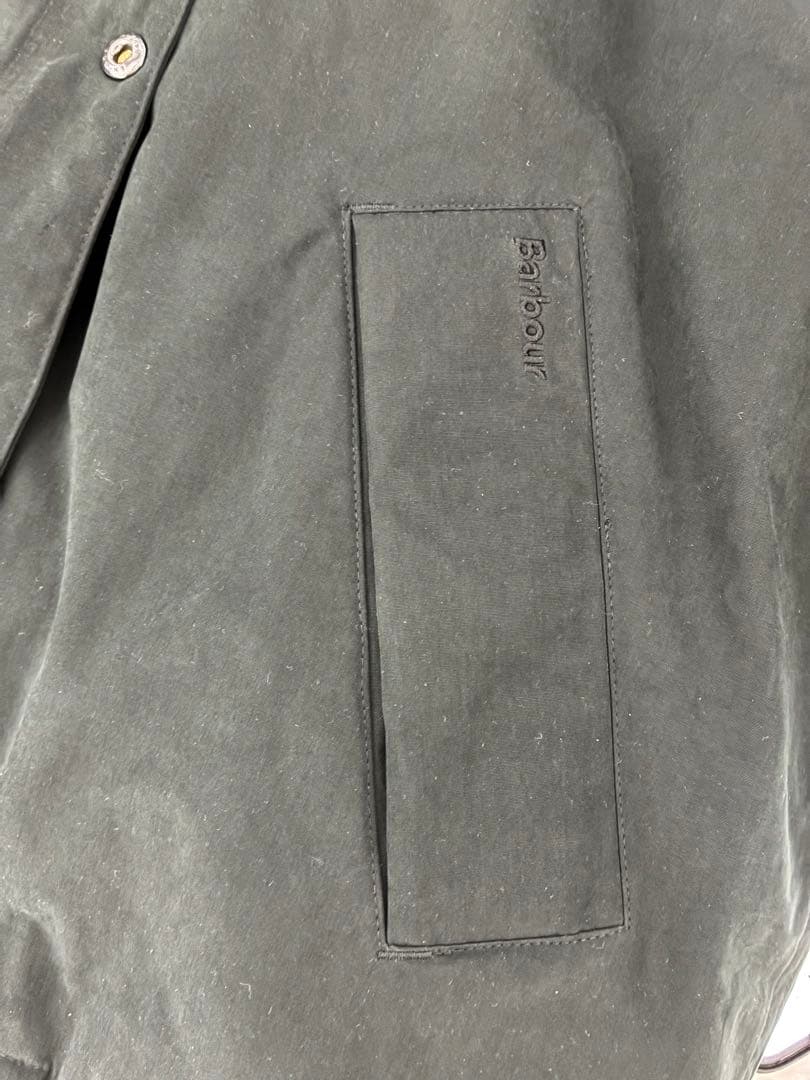 ハ*ス様 Barbour中綿 ダークグリーン ジャンパー 42\"