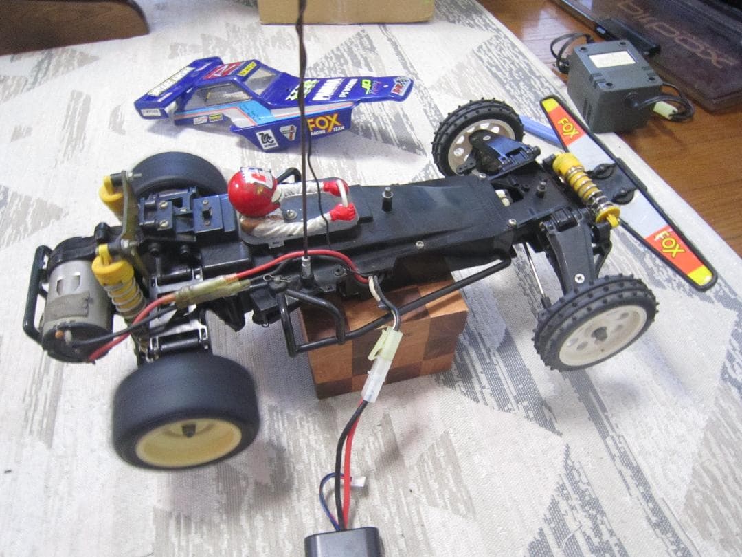 完全動作品 1/10 タミヤ フォックス 2WD 送料込 FOX フルベアリング