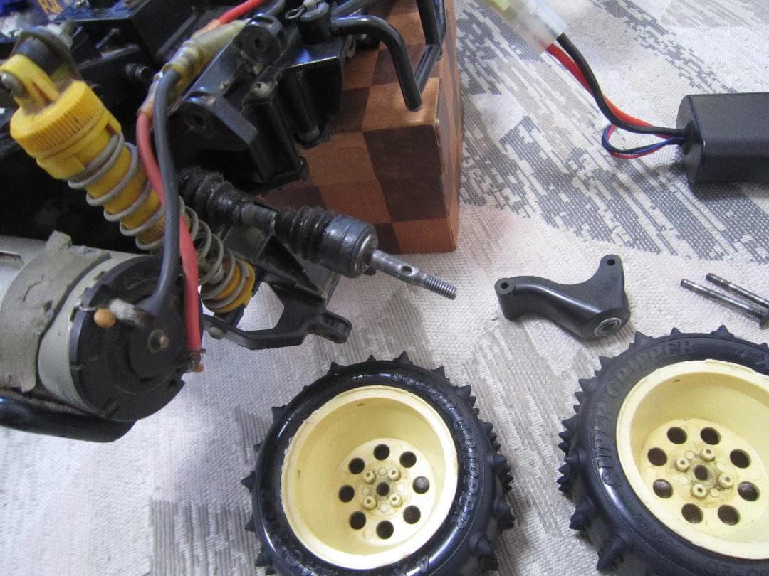 完全動作品 1/10 タミヤ フォックス 2WD 送料込 FOX フルベアリング