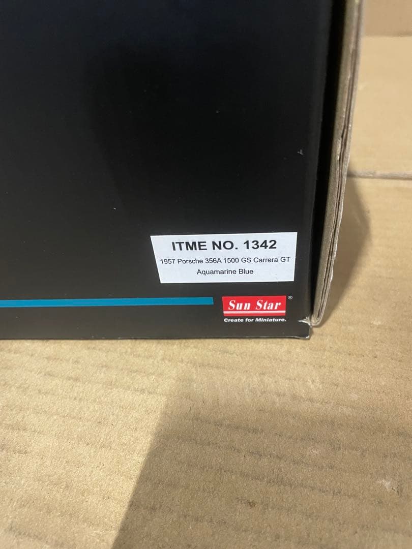 SUN STAR ポルシェ 356A GS カレラ GT ライトブルー