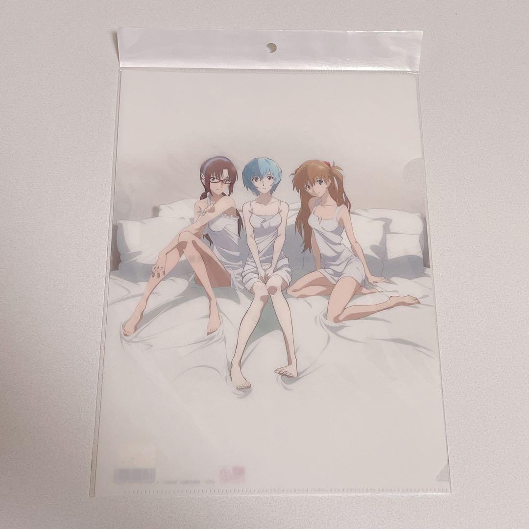 エヴァンゲリオン 美少女写真展 コラボ 限定 クリアファイル レイ アスカ マリ