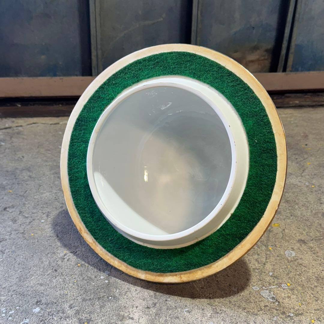 有田焼 金龍窯 博山作 金襴手 染錦 飾り壷 花鳥 高さ115cm 3個口発送