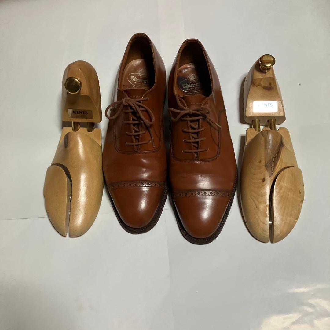 Church's ブラウン ドレスシューズ カスタムグレード