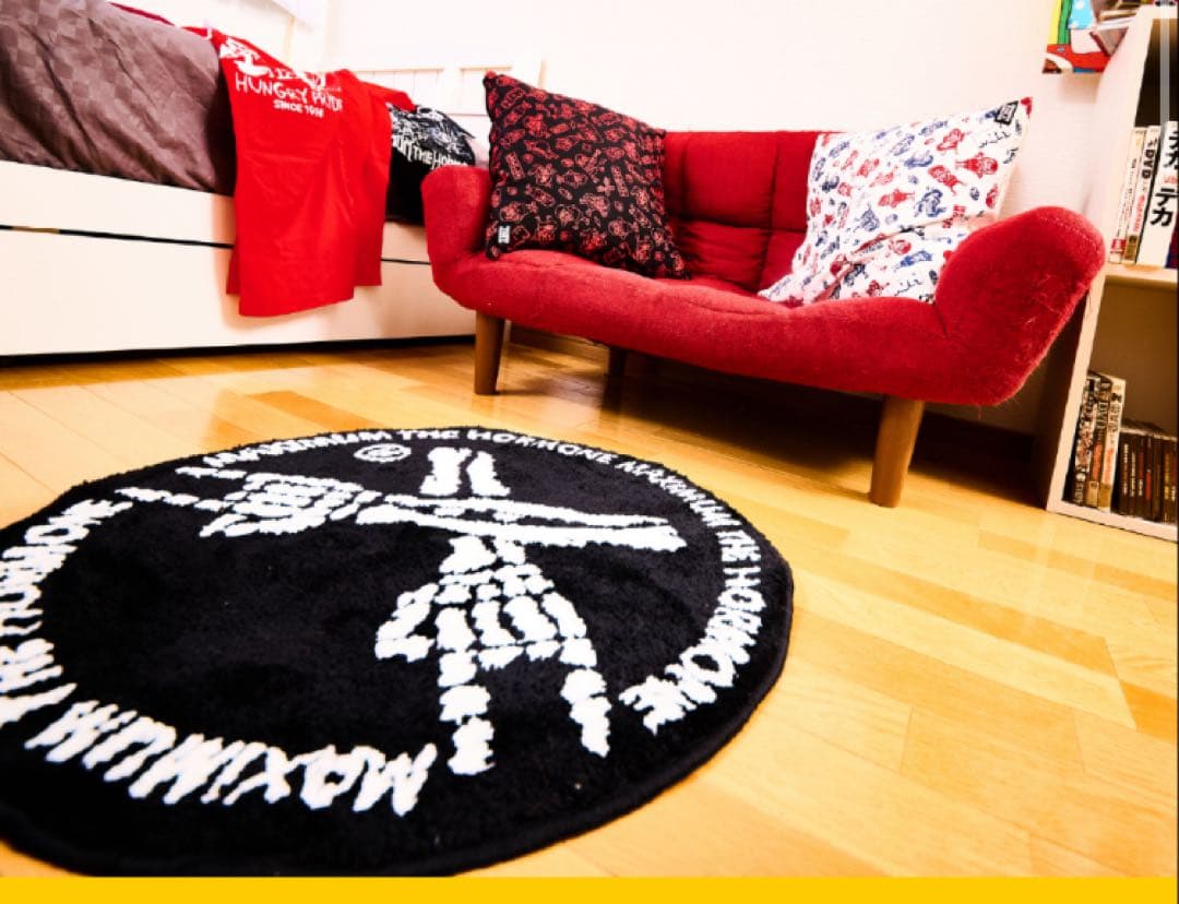 マキシマムザホルモン　ラグマット　黒　新品未使用