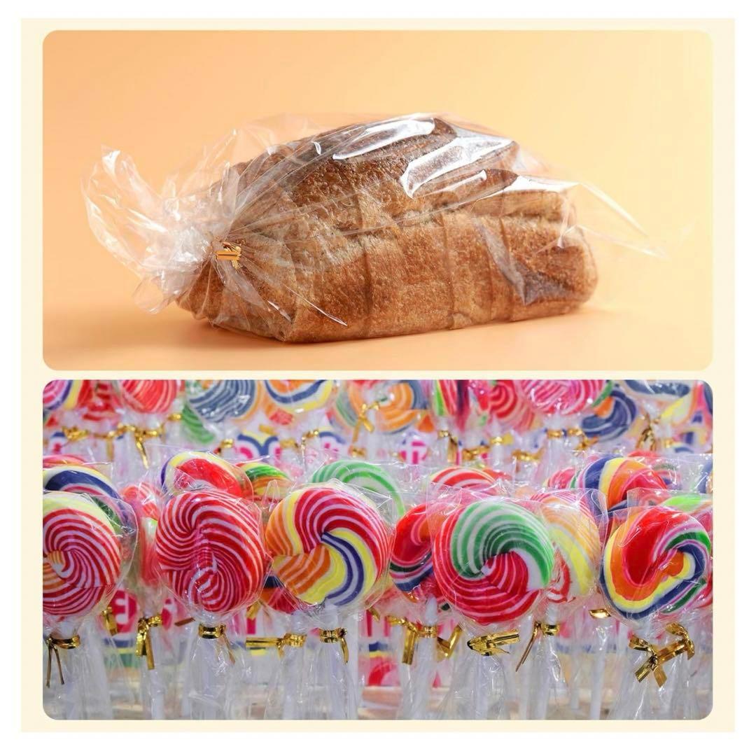 ラッピングタイ モール プレゼント バレンタイン クッキー 小物 梱包 モール