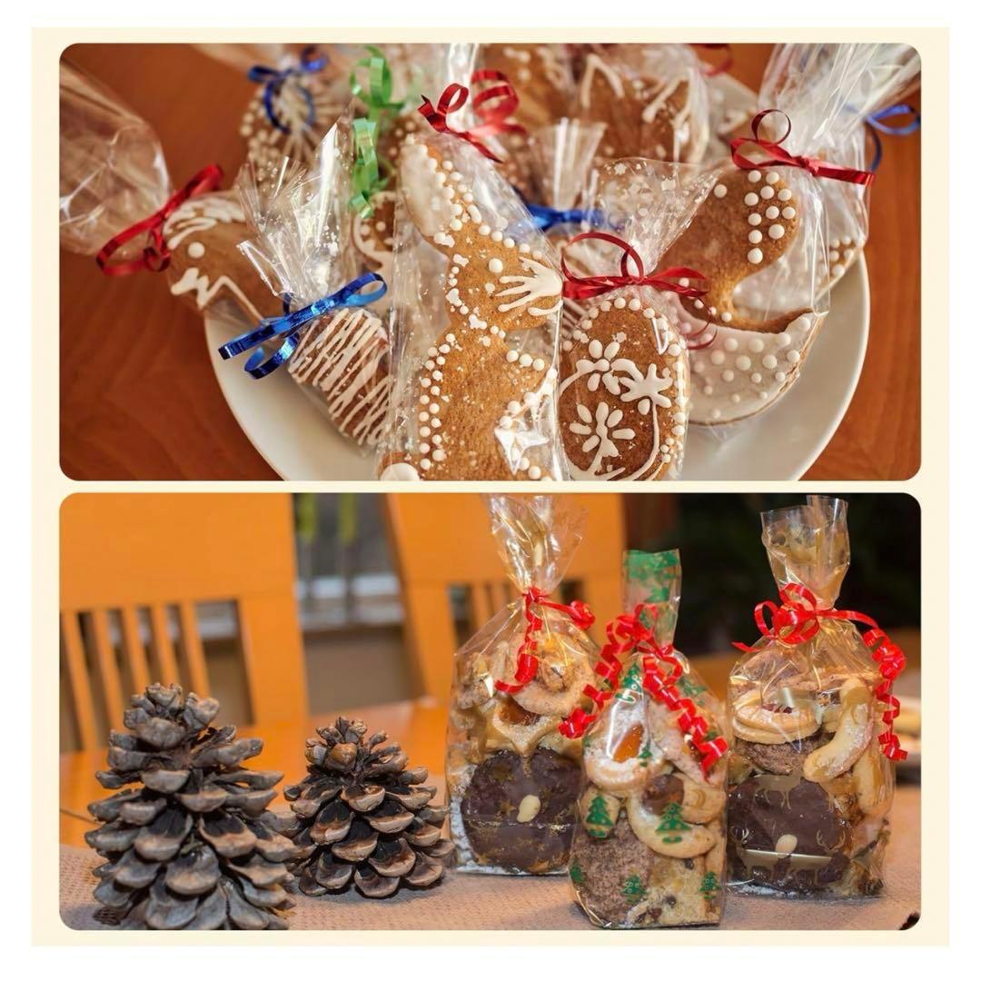 ラッピングタイ モール プレゼント バレンタイン クッキー 小物 梱包 モール