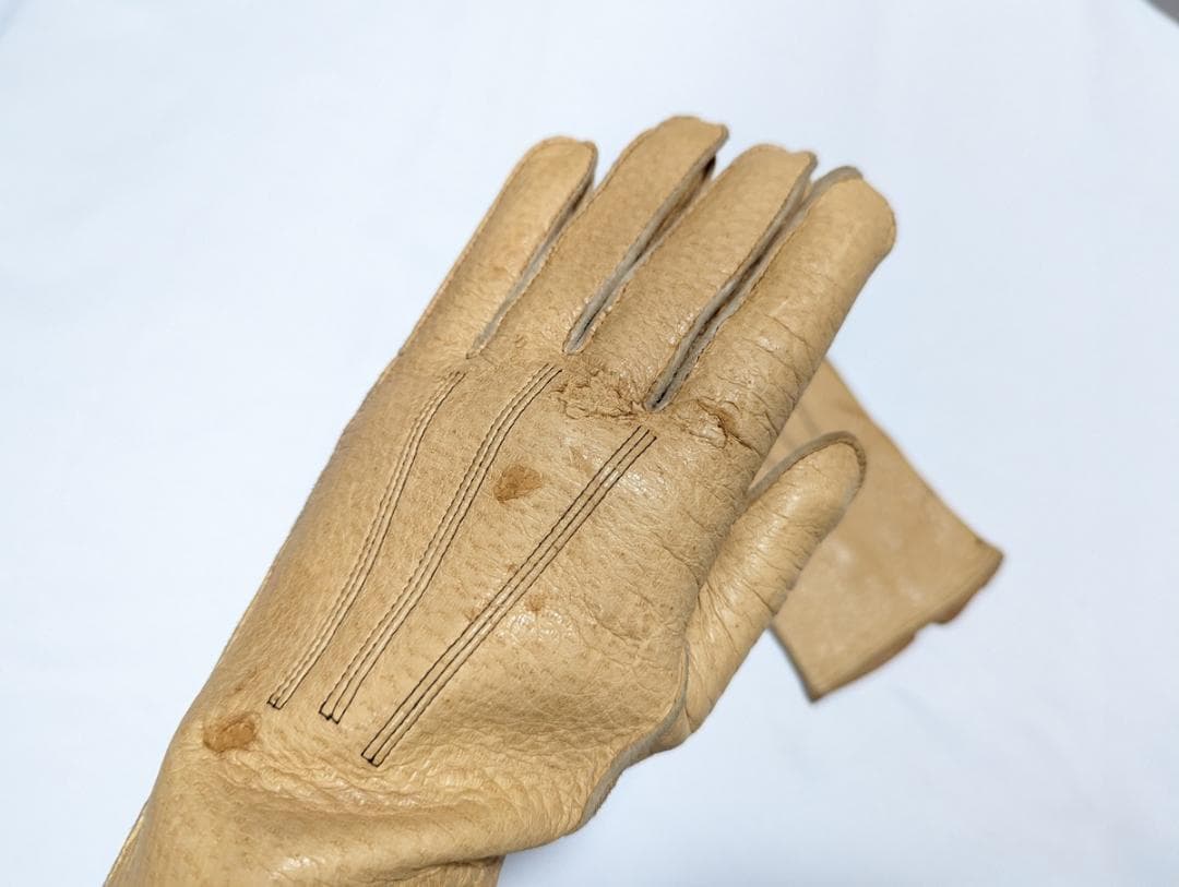 英国製ペッカリーグローブ 革手袋 Austin Reed 40sヴィンテージ