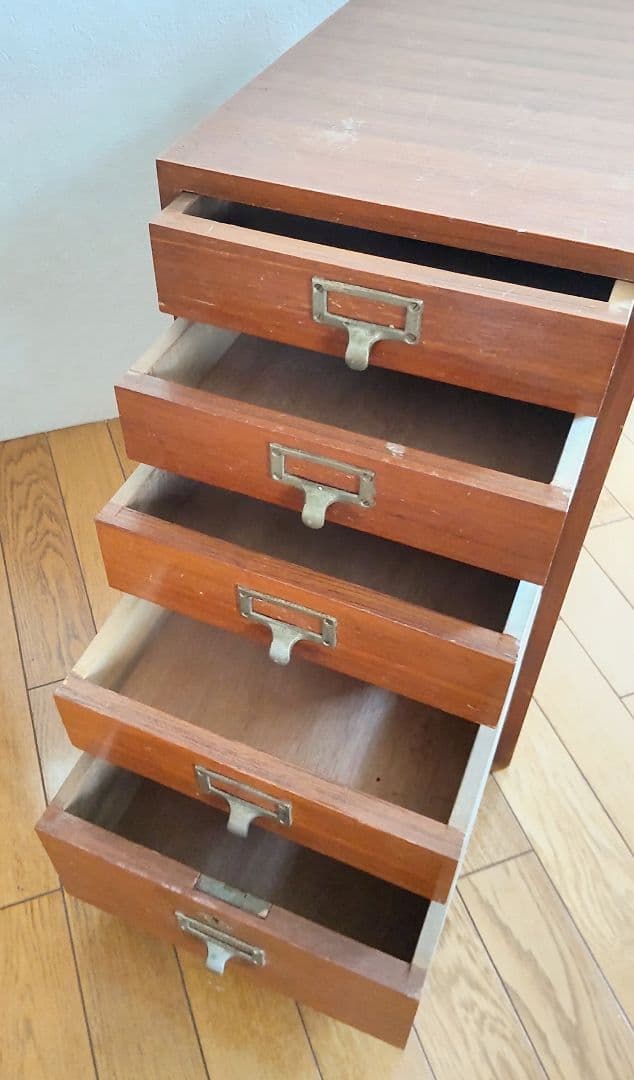 木製　小引き出し　アンティーク　昭和レトロ