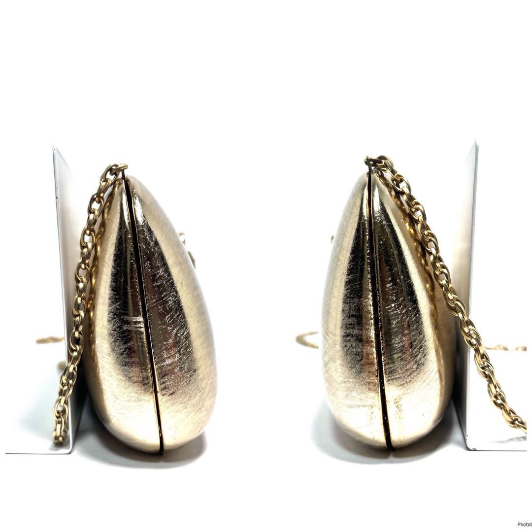 【美品】RODO ロド/ラインストーン金具/チェーン ショルダーバッグ