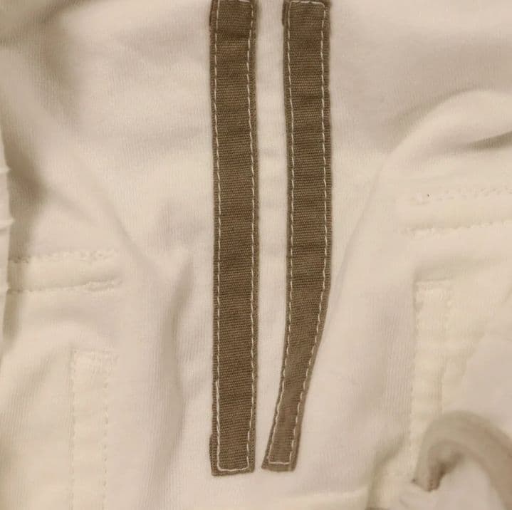 Rick Owens DRKSHDW プリズナー パンツ白サルエル　リック