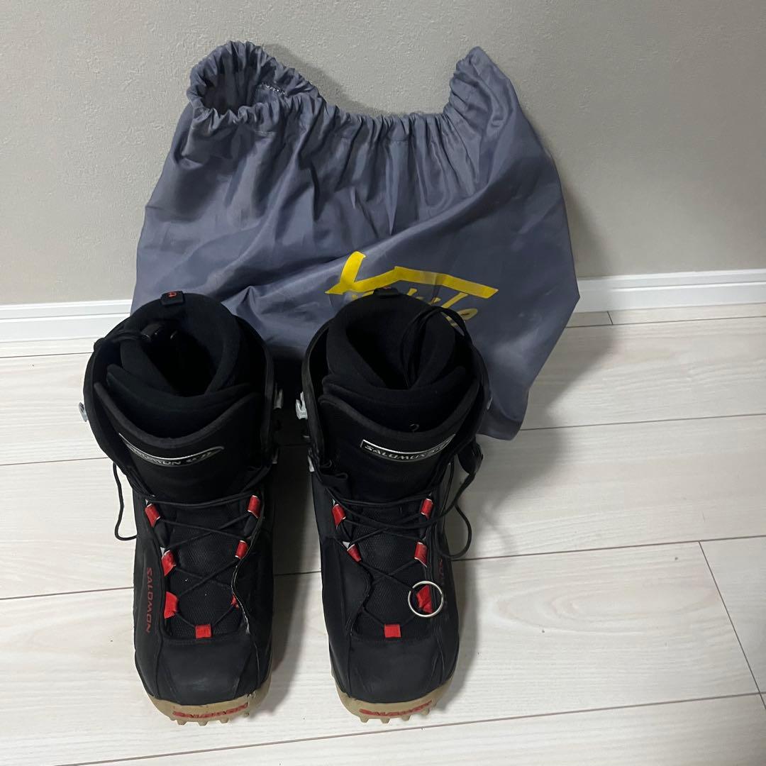 SALOMON サロモン 27.0cm スノーボードブーツ　入れ物付き