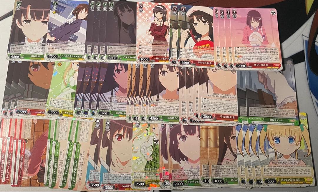 冴えカノ ヴァイスシュヴァルツ デッキ