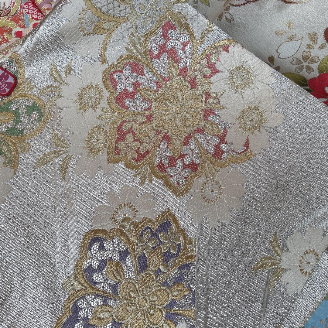 振袖　フルセット　本加工　豪華　成人式　華やか　帯　長襦袢　着物　二十歳　m2