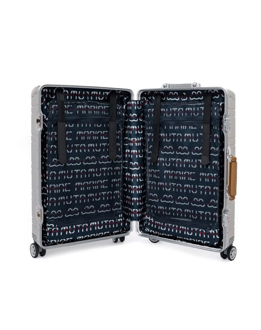 ムータマリン　シルバー アルミニウム キャリーケース