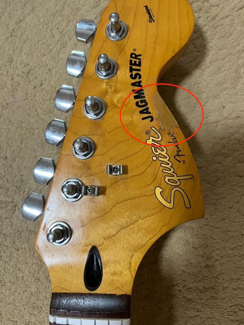 限定モデル Fender Squier JAGMASTER（ジャンク品）