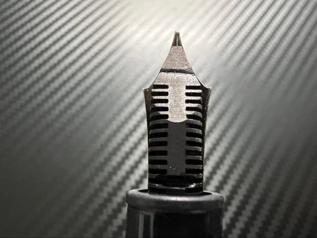 モンブラン 万年筆 美品 146 14C 全金 F 1980年代