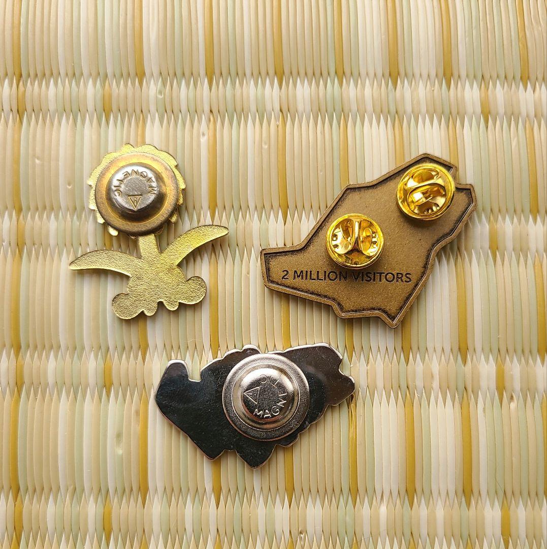 【スタッフ限定品含む】サウジアラビア EXPO 2025 ピンバッジ