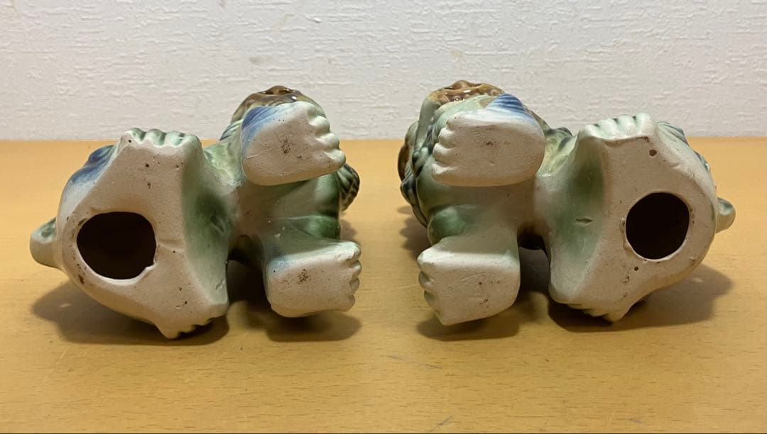 【置物】沖縄　シーサー　魔除け　沖縄土産　陶器　オブジェ