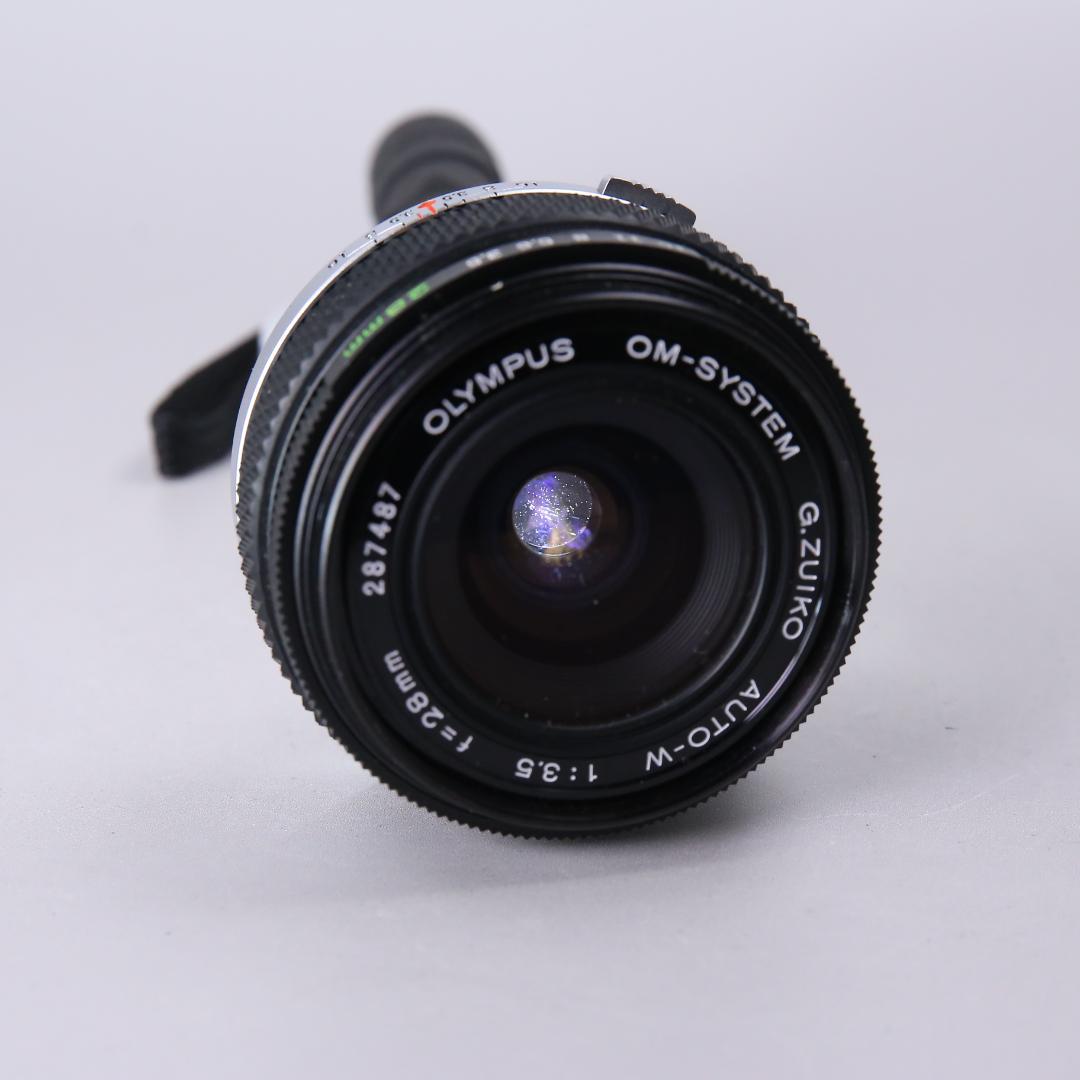 ☆腐食なし！良品☆OLYMPUS OM-1 28mm F3.5　＃482