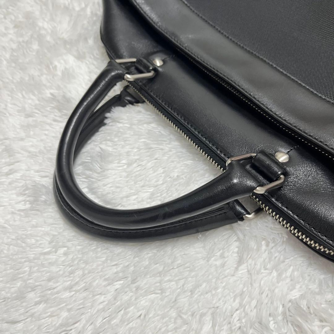 【美品】BURBERRY バーバリー ブリーフケース ビジネス A4 レザー