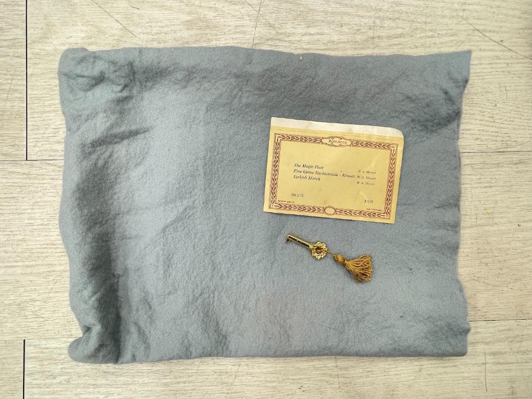 REUGE MUSIC オルゴール Romance 動作確認済 イタリア製