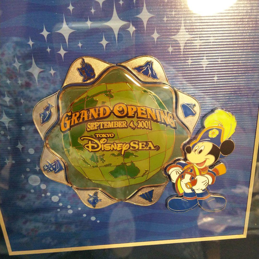 ★東京ディズニーシー『グランドオープニング　ピンフレーム』レア★
