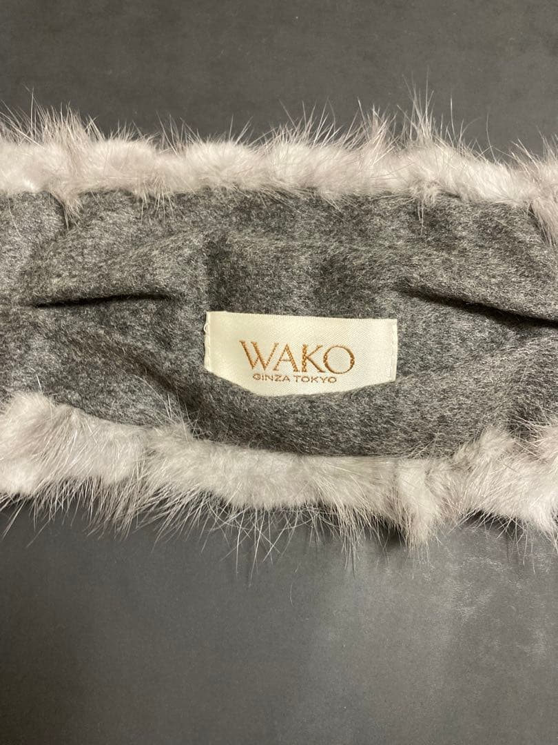 GINZA WAKO ミンク スヌード