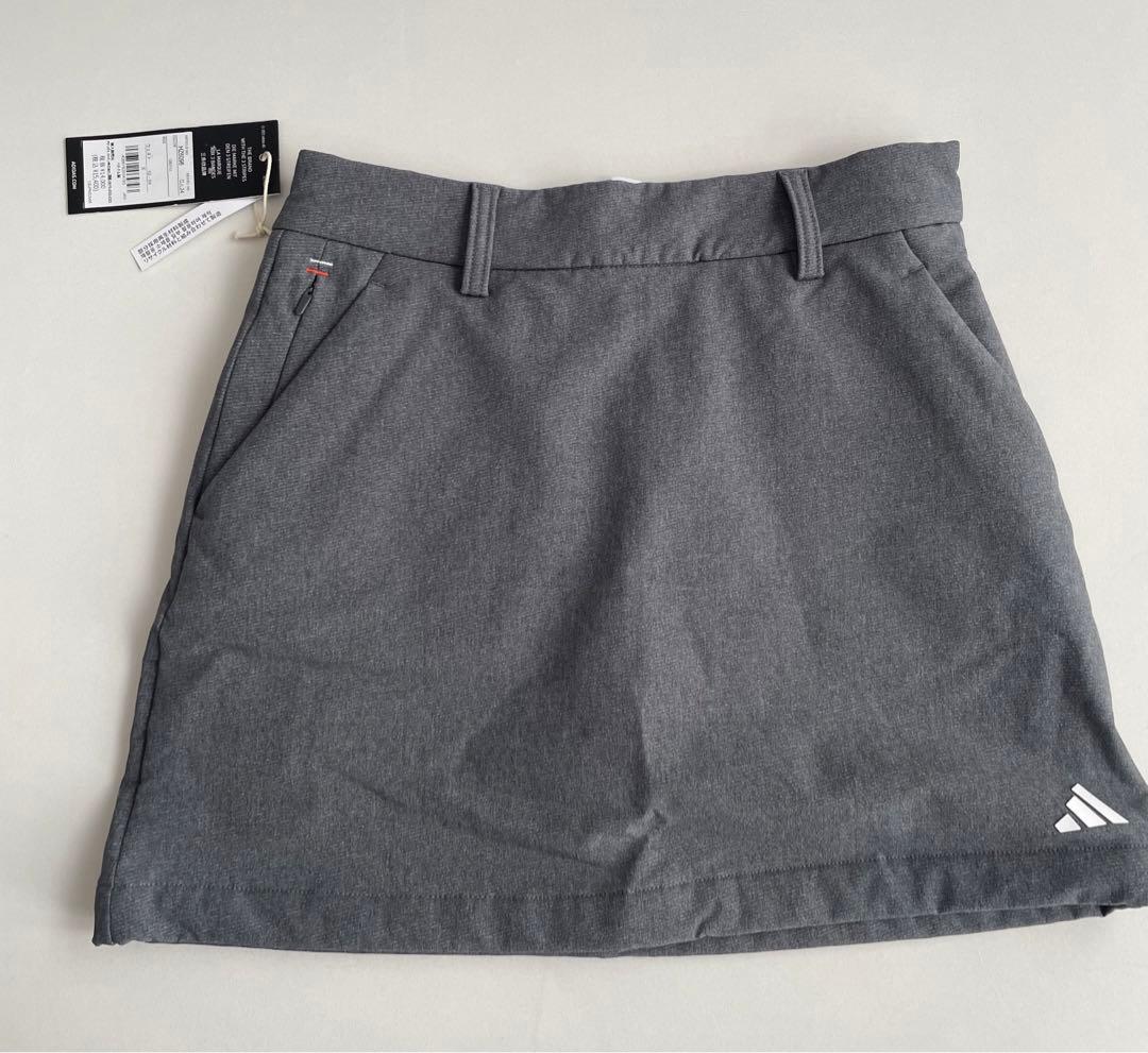 新品タグ付⛳️アディダスゴルフ　中綿ベスト＆裏起毛スカートセット　S