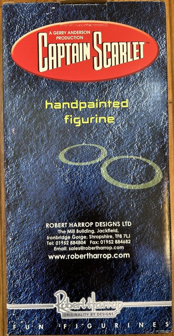 【値下げ】キャプテン・スカーレット塗装済フィギュア