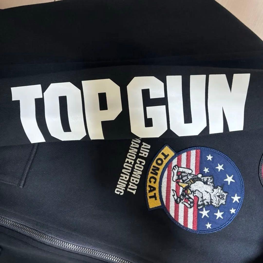 【稀少】 AVIREX トップガン ウィンドガード ジャケット XL ブラック