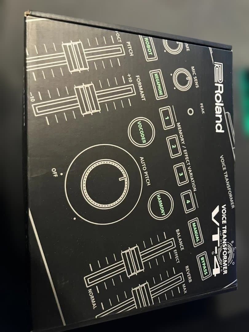 【超美品】Roland VT-4 ボイストランスフォーマー付属品・保証書・箱付き
