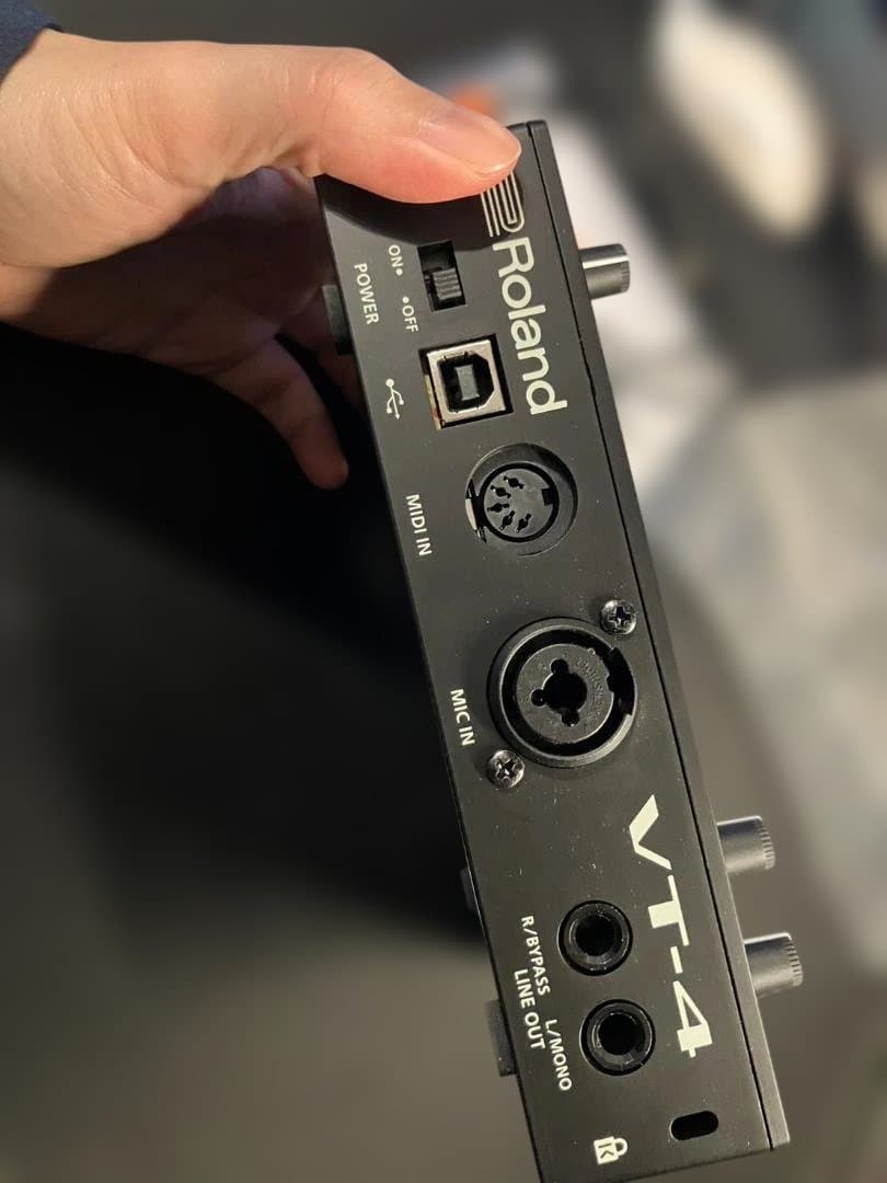 【超美品】Roland VT-4 ボイストランスフォーマー付属品・保証書・箱付き