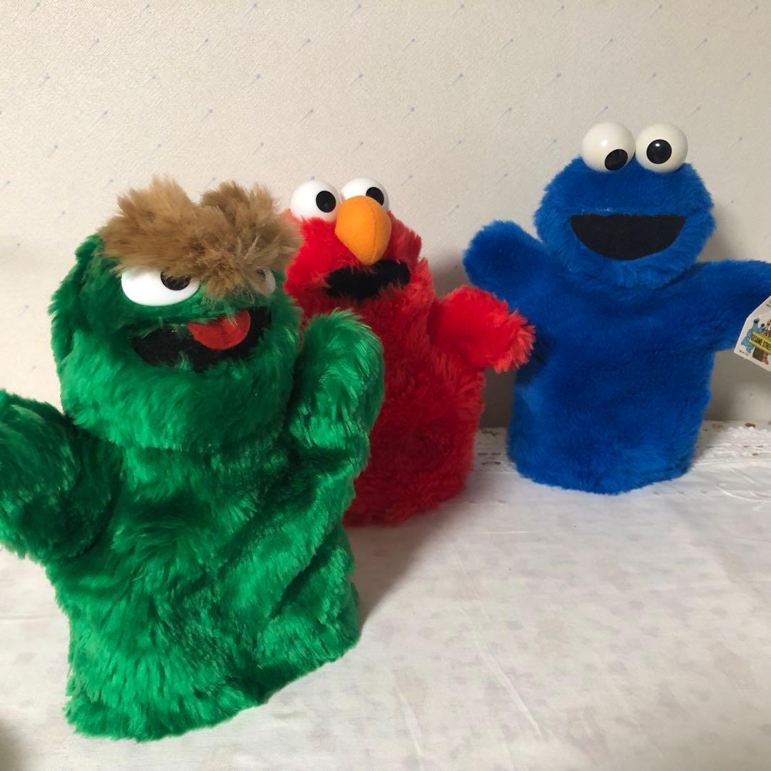 セサミストリート✴︎パペットぬいぐるみ 5体セット