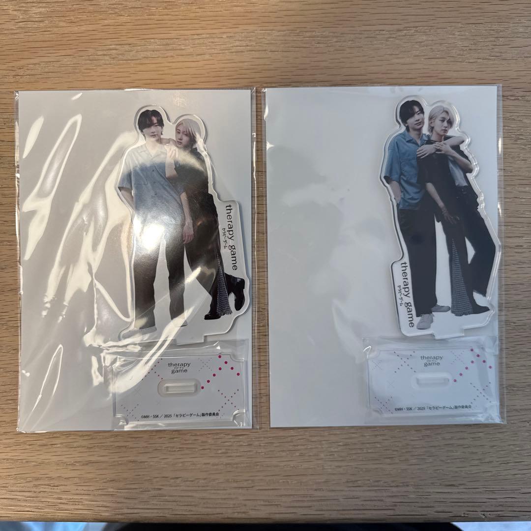 セラピーゲーム　冨田侑暉　MAZZEL NAOYA　アクリルスタンド　アニメイト