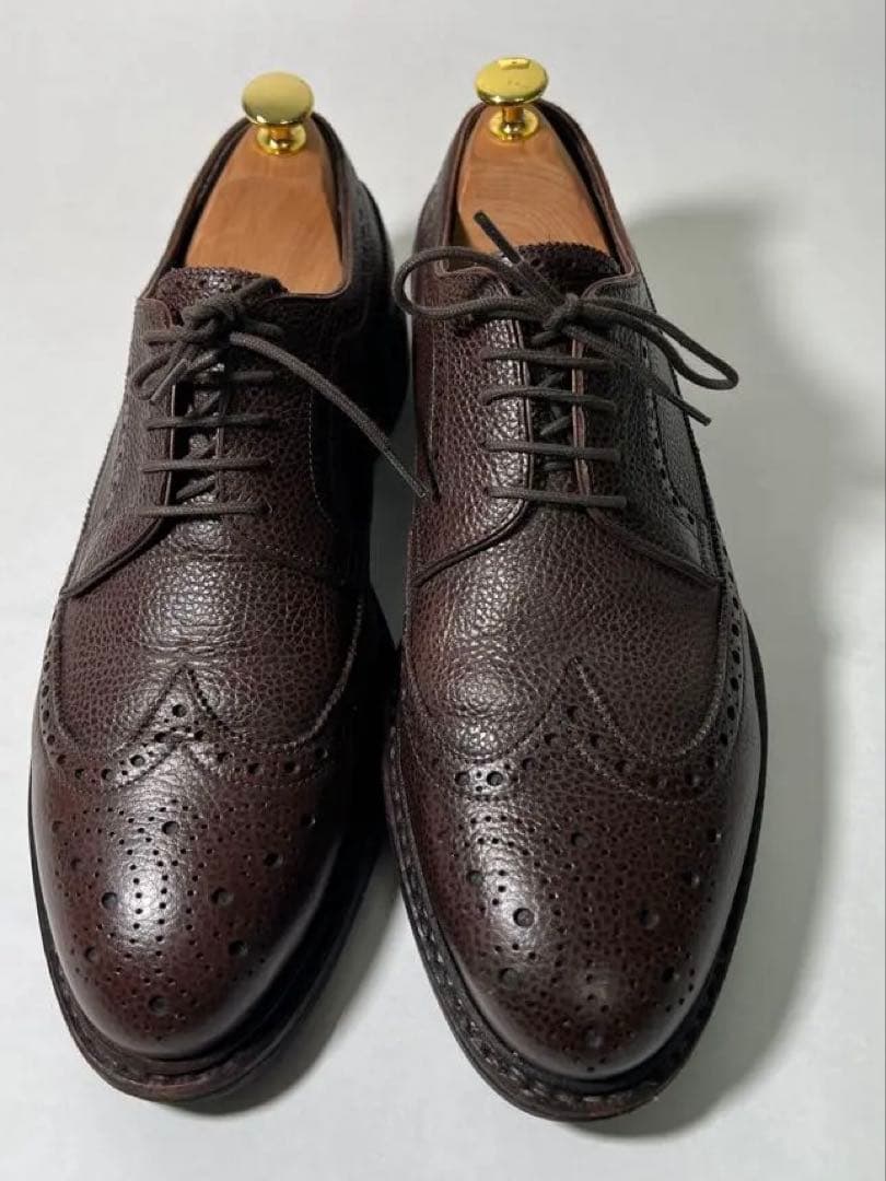 ジャランスリワヤ 98652 EDWARD ウイングチップ 8 茶 ダイナイト