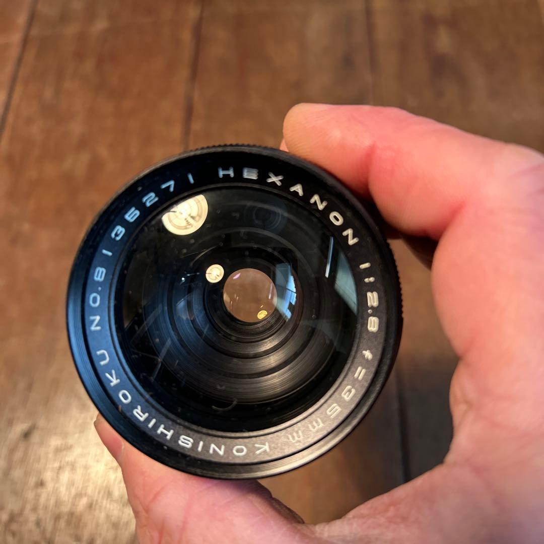 HEXANON 35mm F2.8 単焦点レンズ